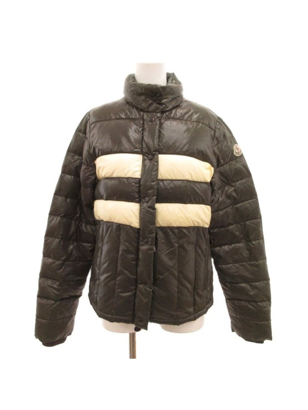 Moncler Down Jacket Khaki